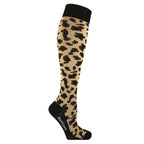 SupCare Stödstrumpor Bomull Leopard 1-pack