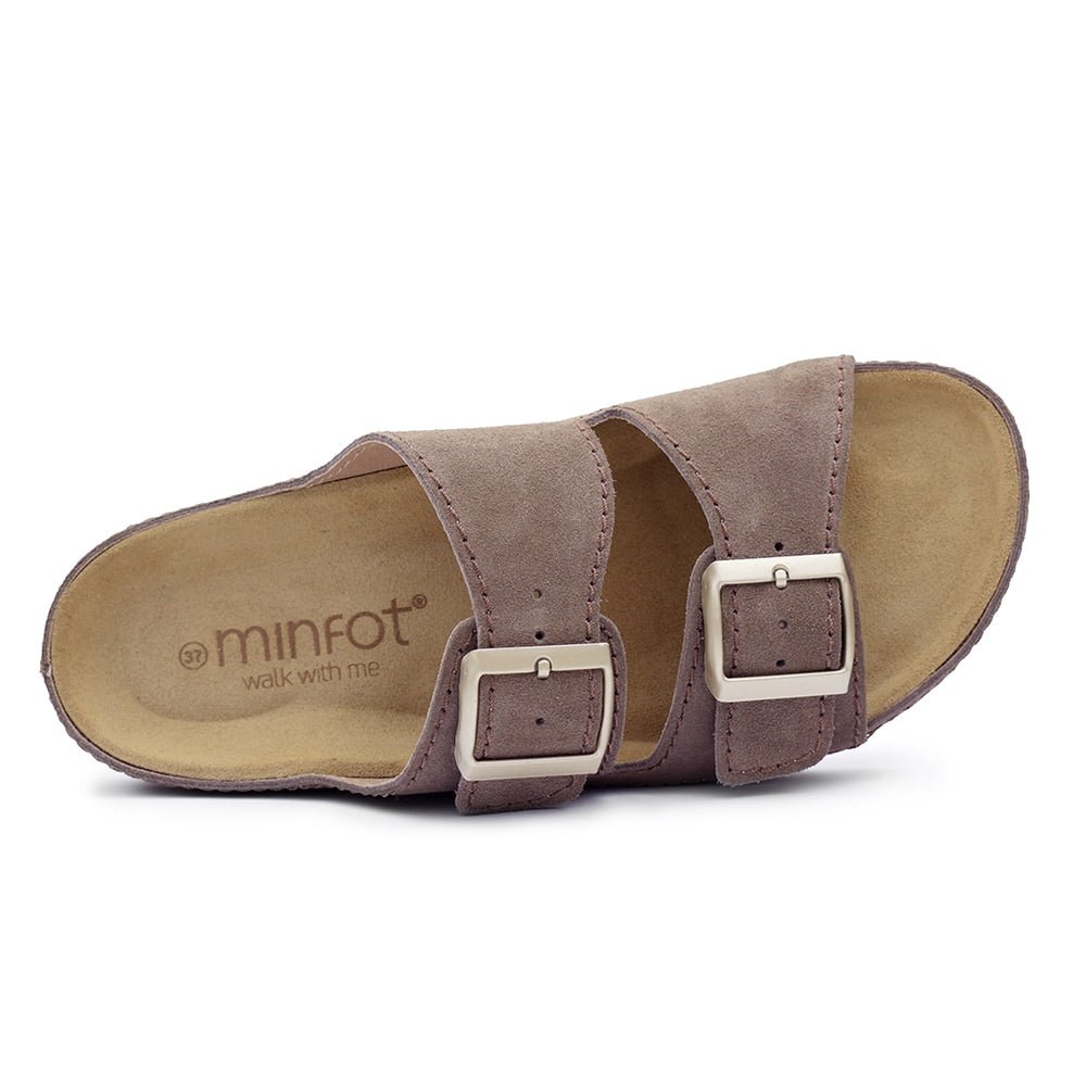 Minfot Sandaler Voss Mocka Taupe
