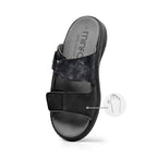 Minfot Sandaler Stretch Granit Svart