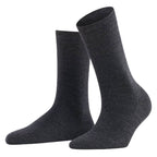 Falke Softmerino Strumpor Dam Antracite Melange 1-pack
