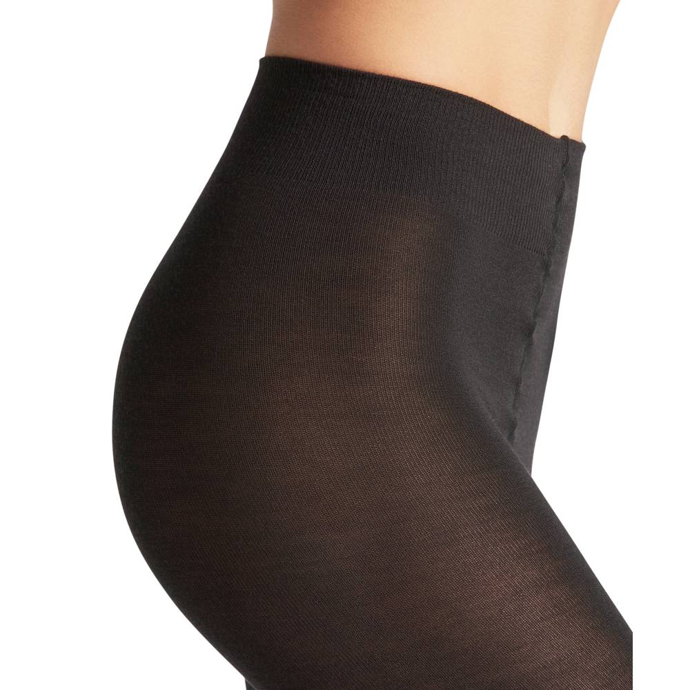 Falke Softmerino Leggings Dam Svart