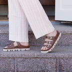 Minfot Upstep Lux Sandaler Dam Brun