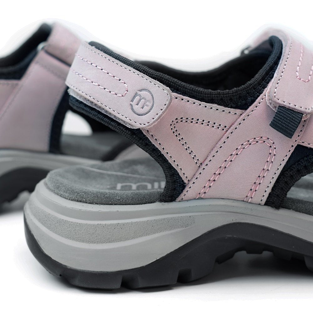 Minfot Sandhamn Sandaler Dam Nubuck Pink