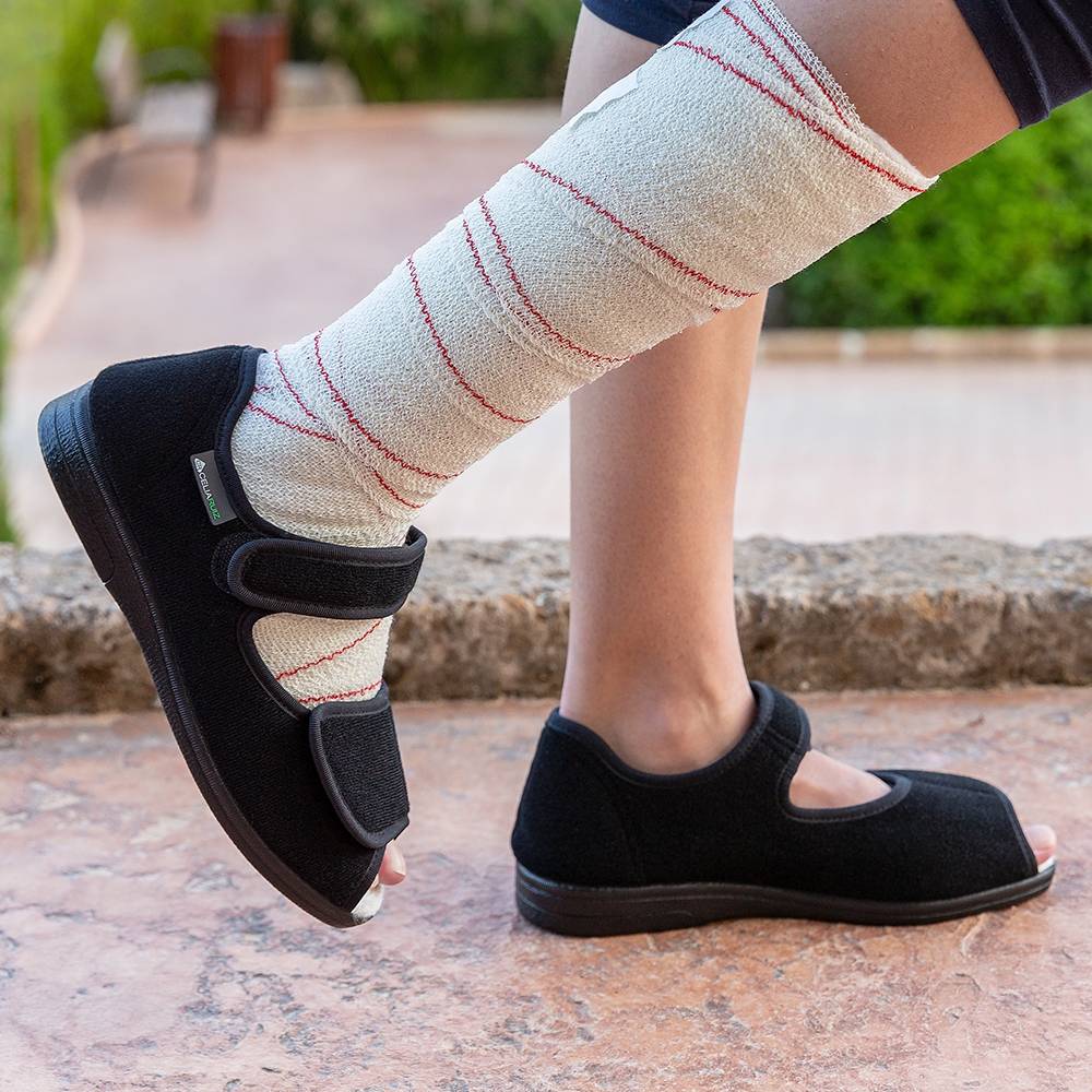 Celia Ruiz Specialskor Bred Ortho Svart