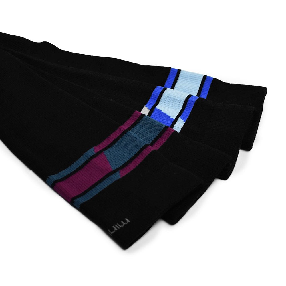 Minfot Sport Kompressionsstrumpor Lyocell Speed Svart 2-pack