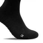 Minfot Sport Kompressionsstrumpor Lyocell Energy Svart 2-pack
