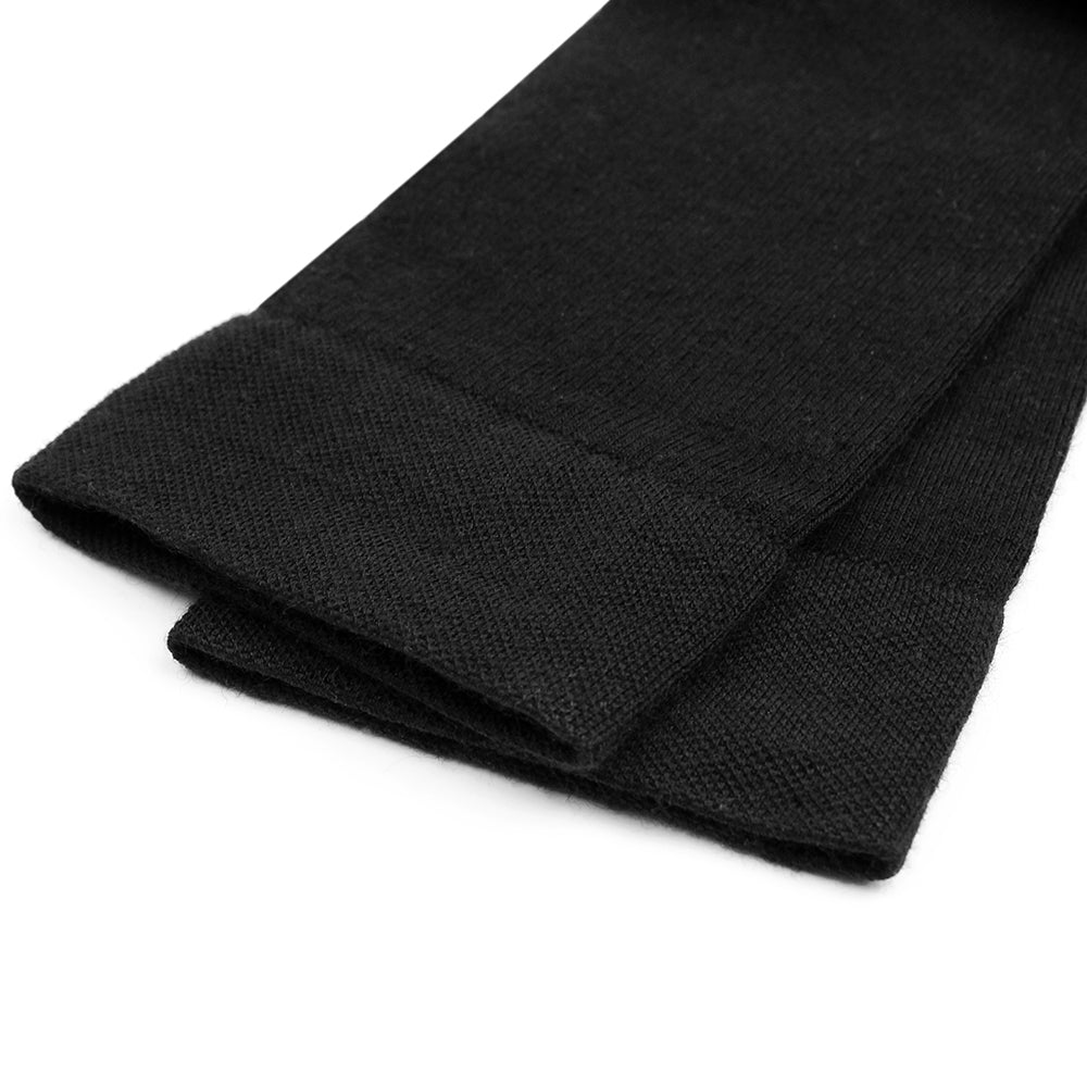 Minfot Stödstrumpor Breda Merinoull Svart 1-pack