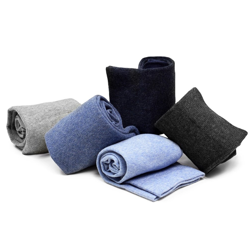 Minfot Stödstrumpor Bomull Eco Melange 5-pack