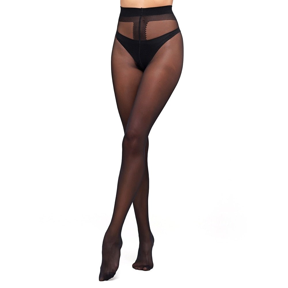 Giulia Infinity Nylonstrumpbyxor 40 den Svart