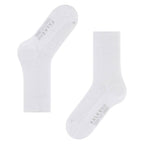 Falke Sensitive London Strumpor Bomull Dam Vit 1-pack