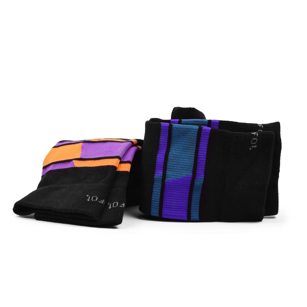 Minfot Sport Kompressionsstrumpor Lyocell Energy Svart 2-pack