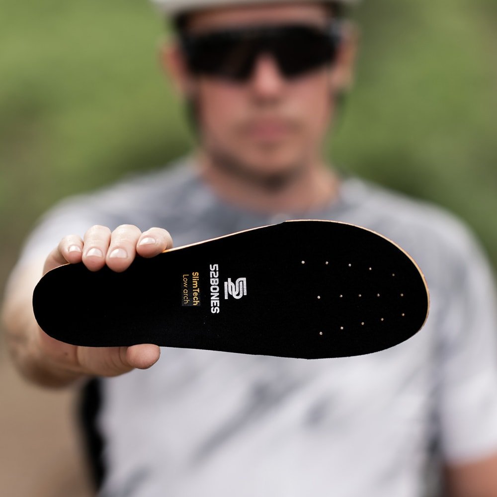 52BONES Slimtech Low Sport Lågt Fotvalv