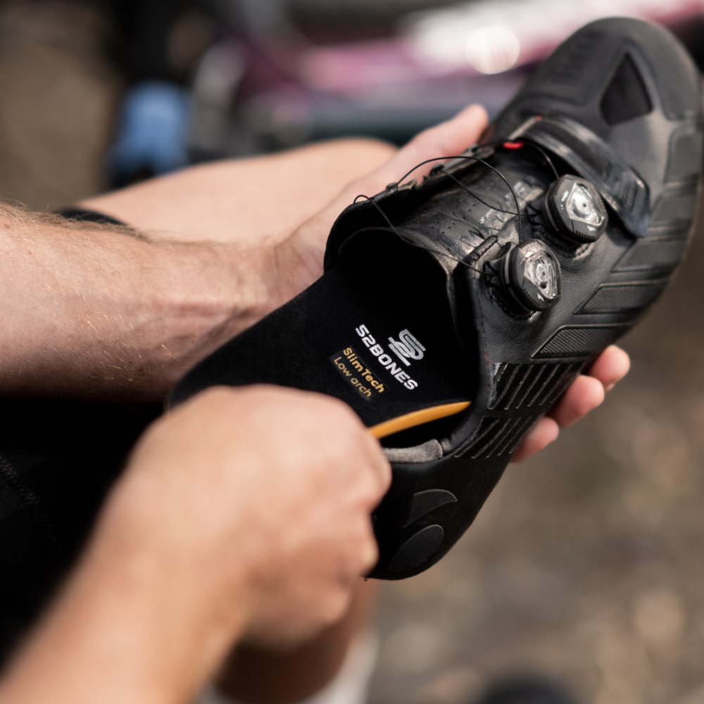 52BONES Slimtech Low Sport Lågt Fotvalv