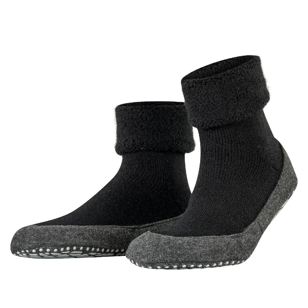 Falke Cosyshoe Slipper Herr Svart