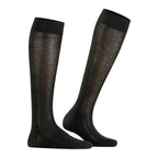 Falke Sensitive London Knästrumpor Dam Bomull Svart 1-pack