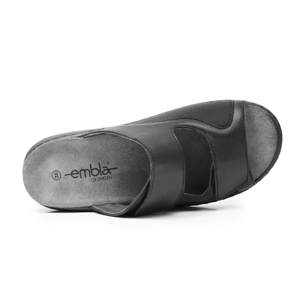 Embla Hälsoskor Sandaler Viola Ergoflex Elastisk Svart