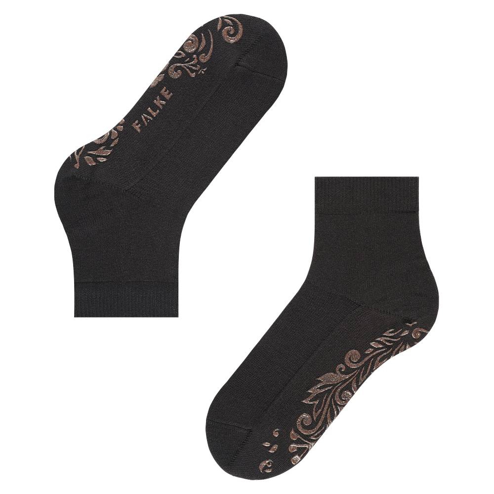 Falke Light Cuddle Pads Antihalkstrumpor Dam Svart
