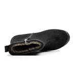 Minfot Curling-bootsit Lund Mokka Musta