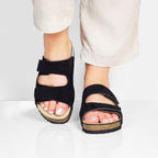 Minfot Hallux Valgus Sandaalit Naisten Primo Soft Musta