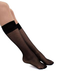 Giulia Marea Nylonstrumpor Knä 40 den Svart 2-pack