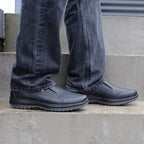 Minfot Rex Loafer Herr Vattenavvisande TEX Skinn Svart