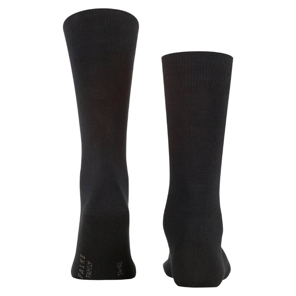 Falke Family Strumpor Bomull Herr Svart 1-pack