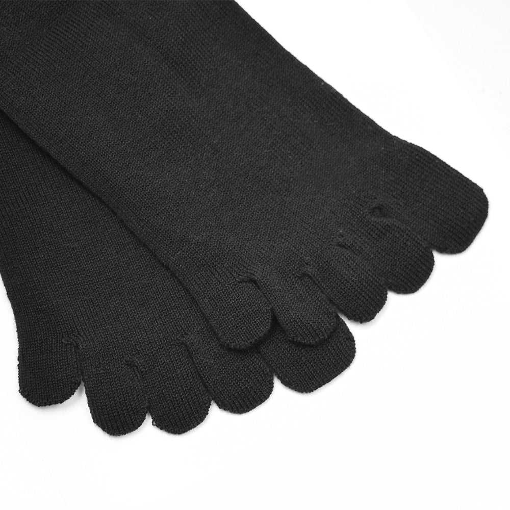 Minfot Tåstrumpor Merinoull Svart 1-pack