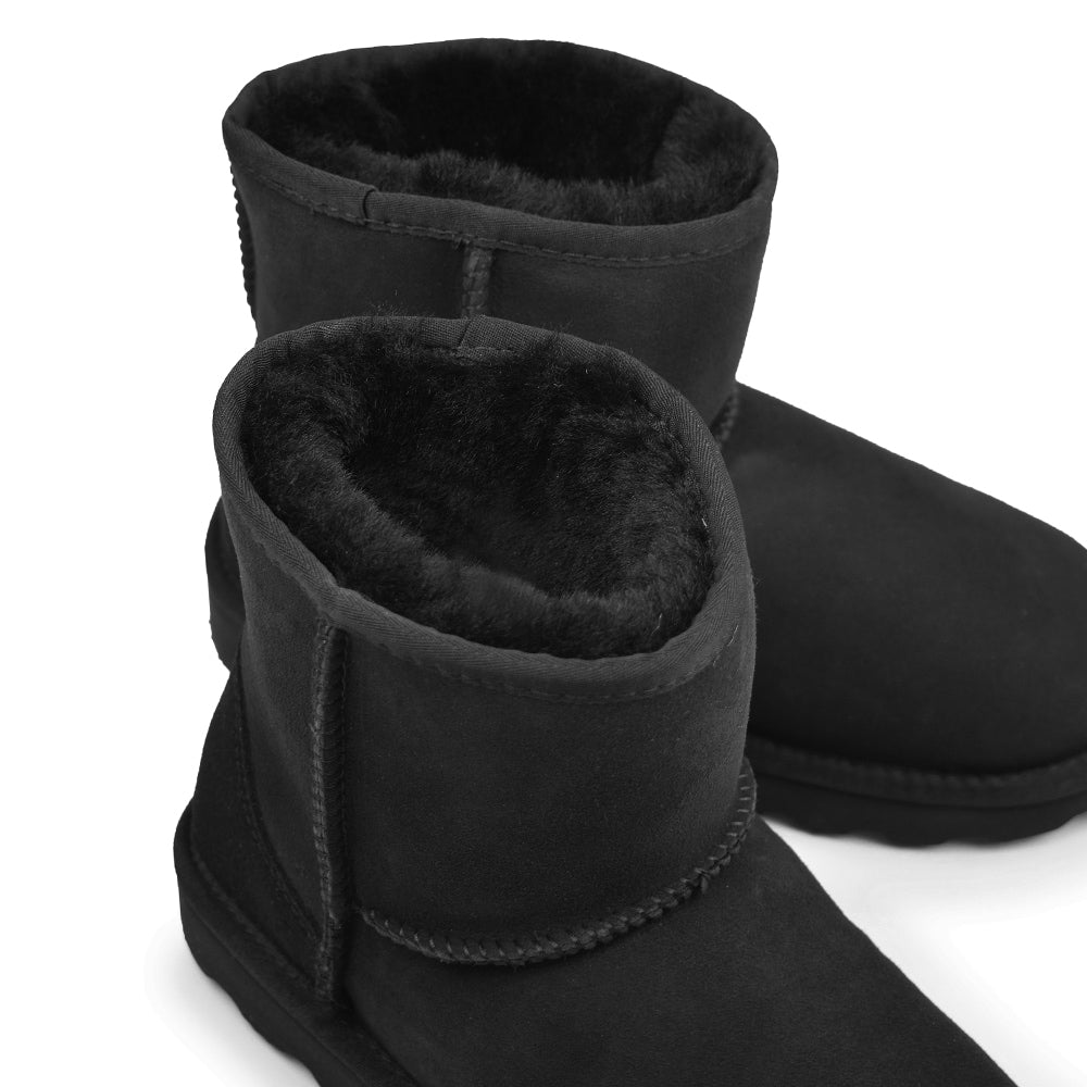Rugged Gear Boots Fårskinn Classic Black