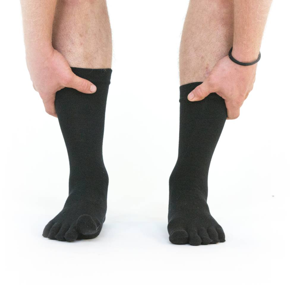 Funq Wear Tåstrumpor Herr Just Svart