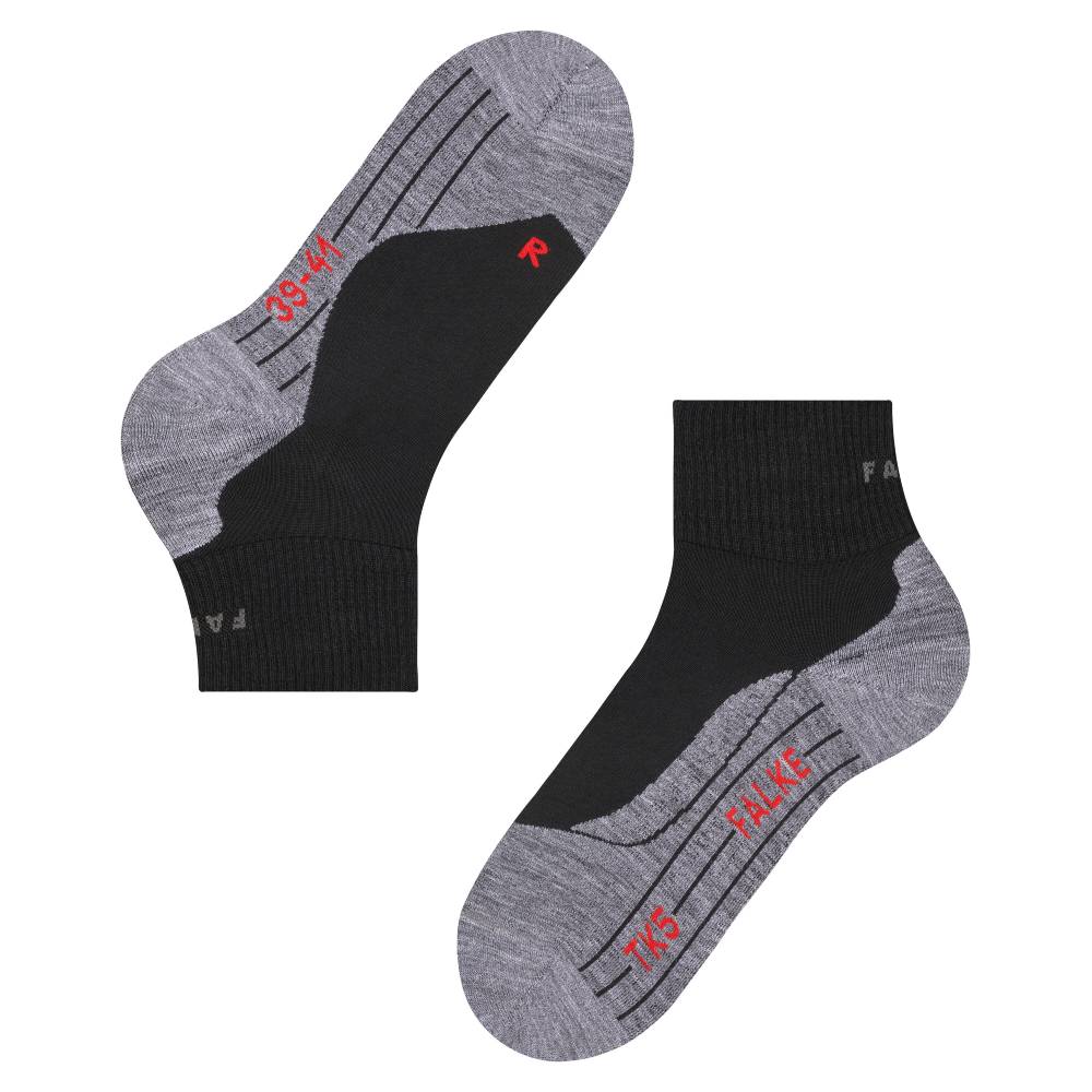 Falke TK5 Short Strumpor Herr Svart 1-pack