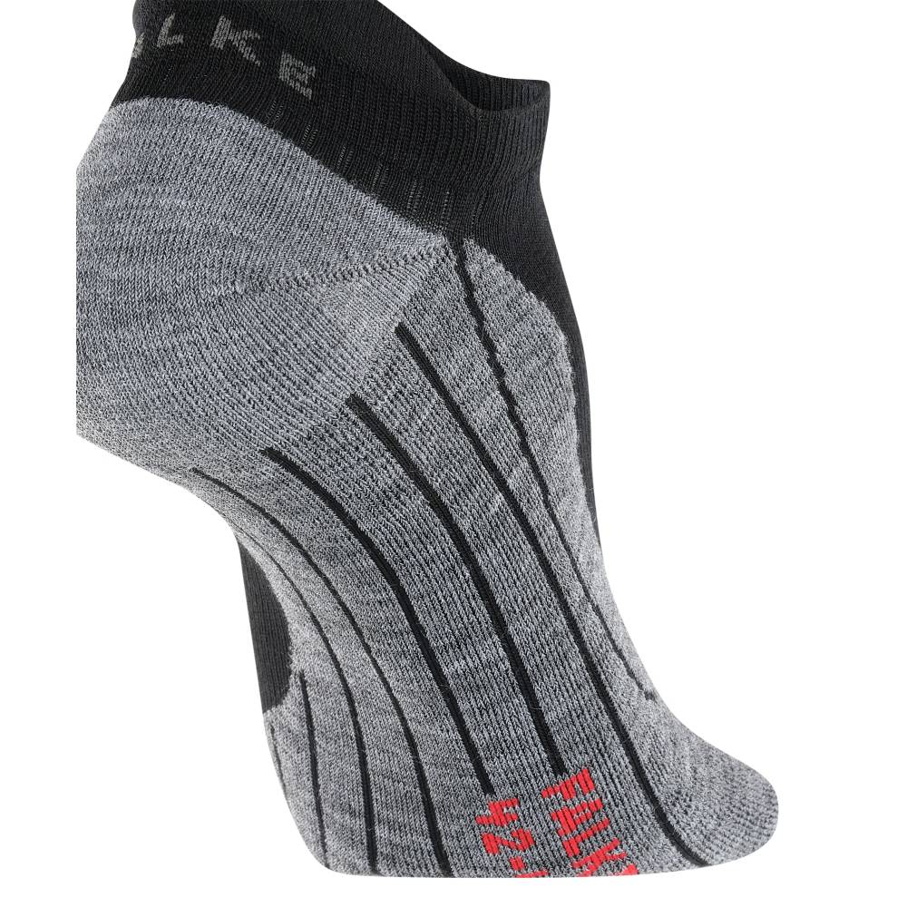 Falke TK5 Invisible Strumpor No Show Herr Svart Mix 1-pack