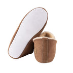 Shepherd Lina Fårskinnstofflor Antique Cognac