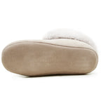 Minfot Lampaannahkatossut Sunne Beige Mokka
