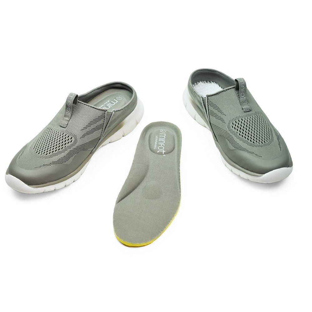 Minfot Easy Step-In Tofflor Khaki