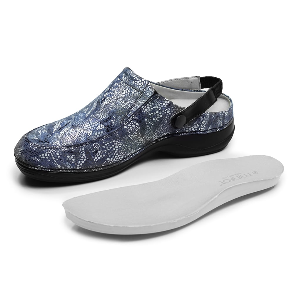 Minfot Arbetssko Mjuk Mosaik Svart