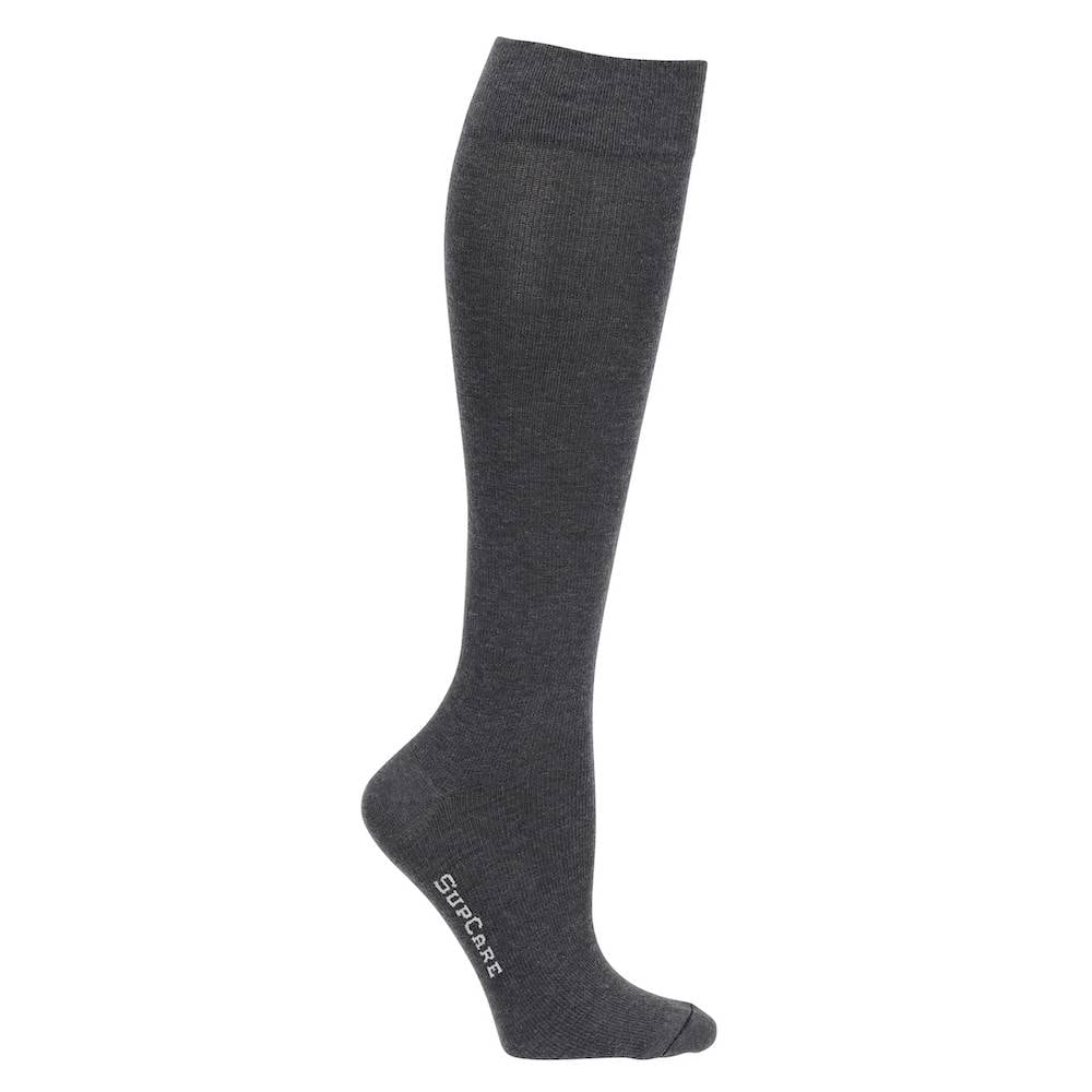 SupCare Stödstrumpor Ull Grey Mel