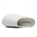 Minfot Tofflor Slip-on Viken Ull Ljusgrå