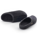 Ulle Ulltofflor Original Dam Black Melange