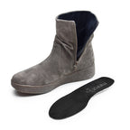 Minfot Marina Boots med Dragkedja Aquastop-TEX Taupe