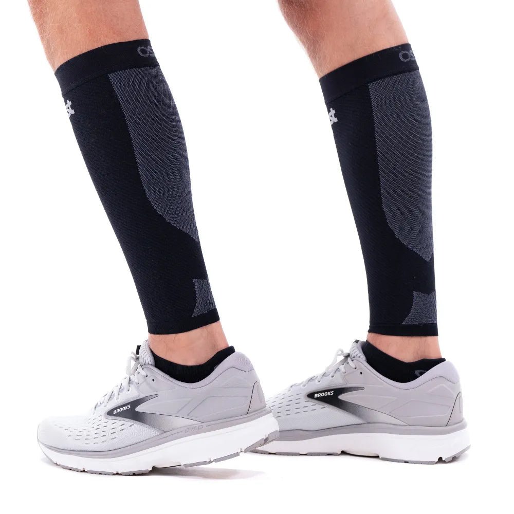 OS1st CS6 Calf Sleeves Kompressiosäärystimet Musta 1 pari