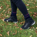Minfot Stride Mid Kengät Unisex Vedenpitävä TEX Musta