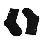 Minfot Vandringsstrumpor Bambu Merinoull Svart 1-pack