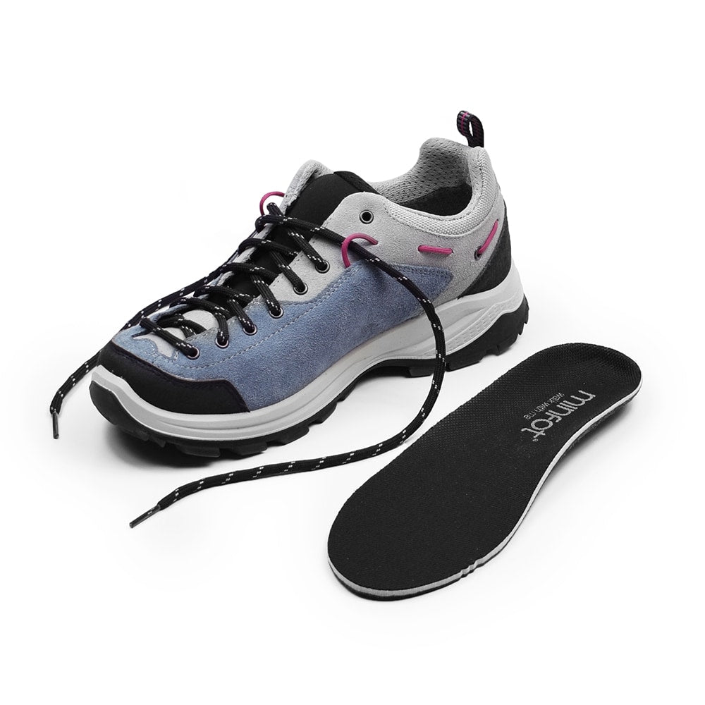 Minfot Ellne Walkingskor J-Tex Ljusblå