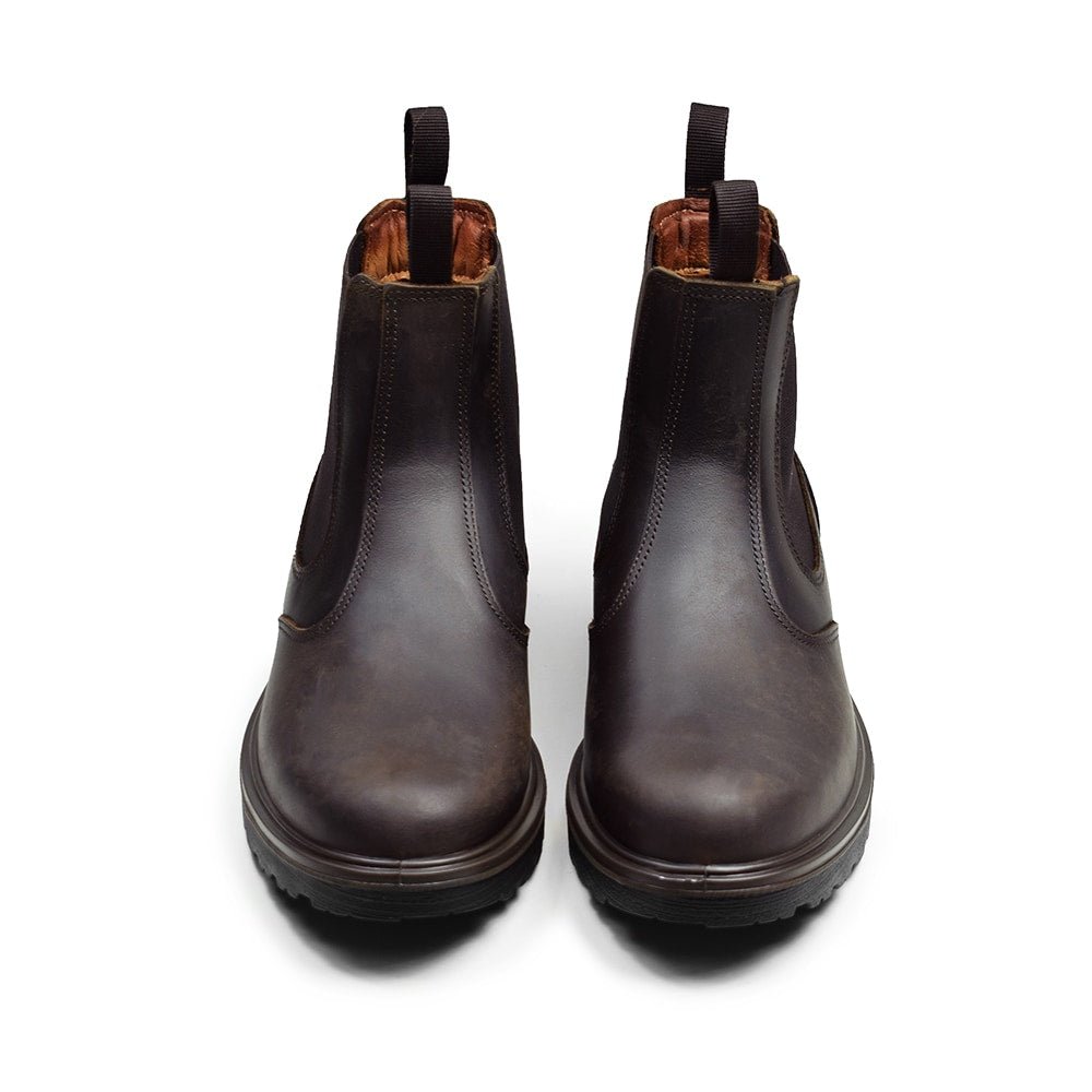 Grisport Komfort Chelsea Boots Gritex Mörkbrun