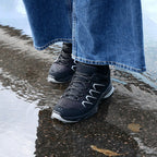 Minfot Stride Low Kengät Unisex Vedenpitävä TEX Musta