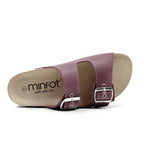 Minfot Sandaalit Primo Soft Ayo Nahka Bordeaux