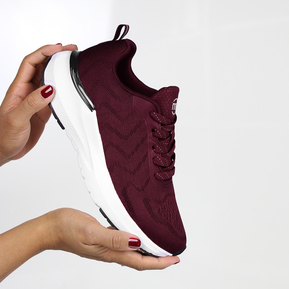 Minfot Sneaker Move Dam Mesh Bordeaux