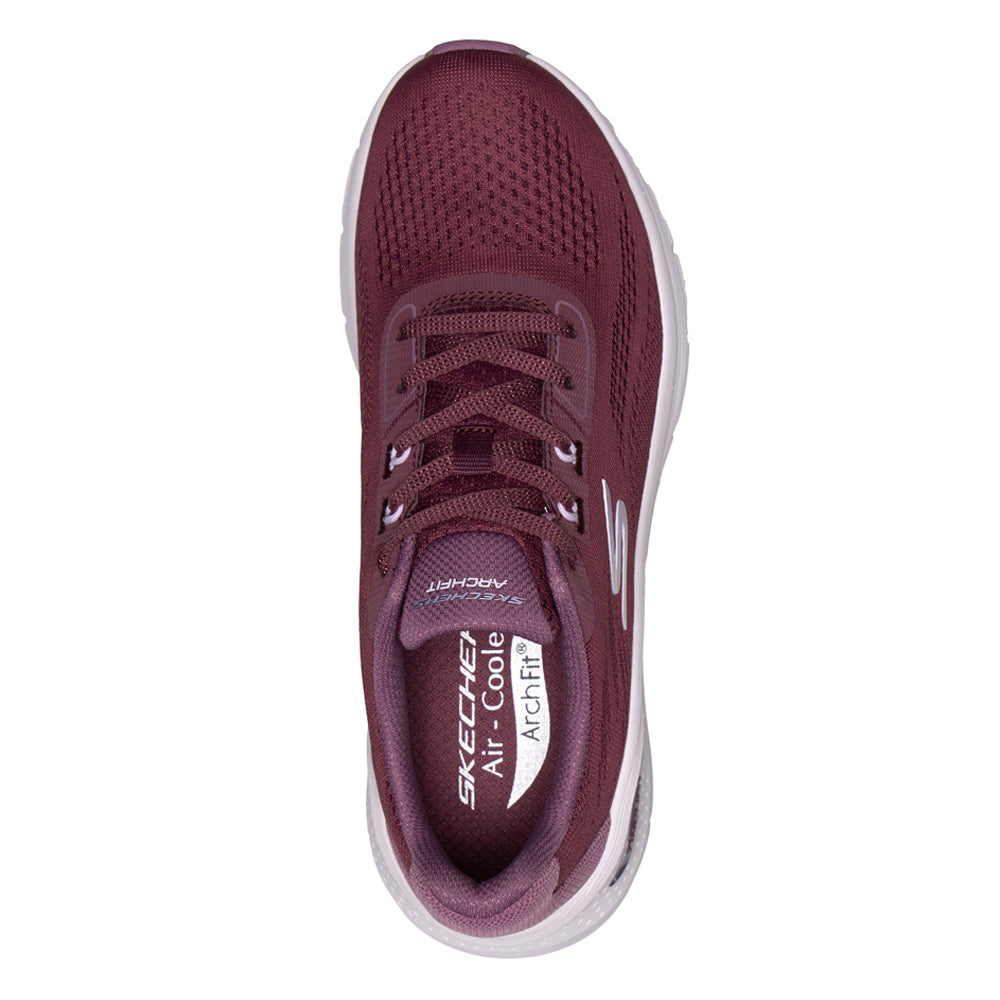Skechers Arch Fit 3.0 Easy Flow Sneakers Dam Burgundy