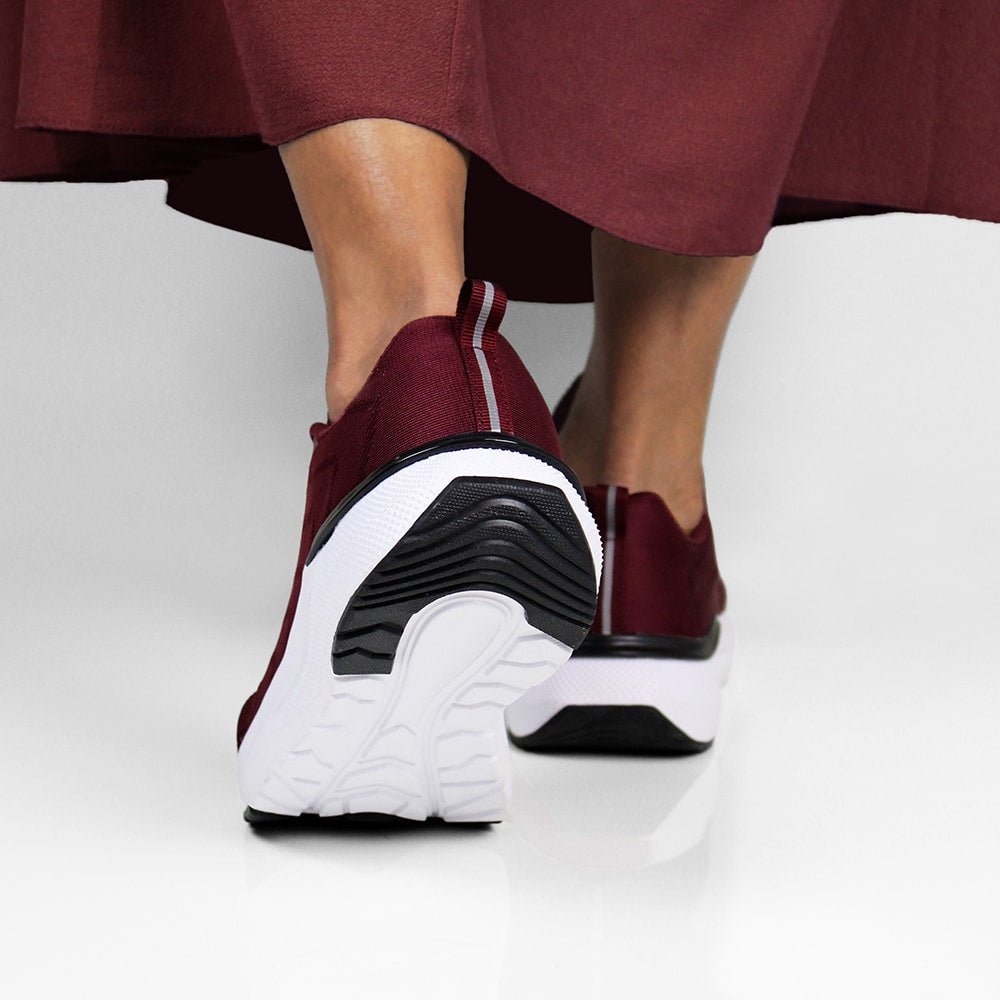 Minfot Sneaker Move Dam Mesh Bordeaux