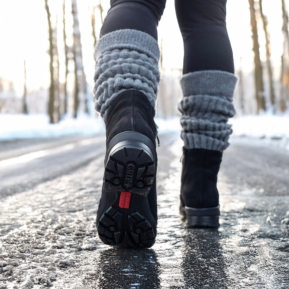 Minfot Aaltonen Breda Boots Grip+ Vasa Mocka Ull Svart